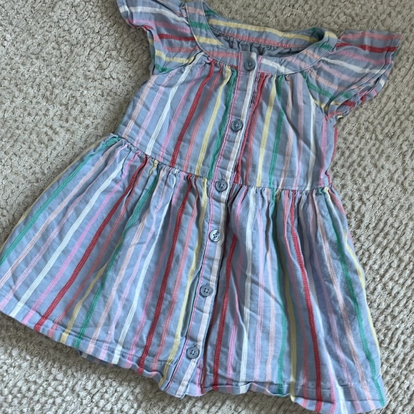 Baby Gap Toddler Stripe Flutter Shirtdress in Candy Stripe - Picture 4 of 8